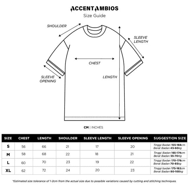 AccentAmbios Kaos Boxy Oversized Savage Abu Tua - Katun Combed 20s - 2