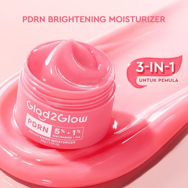 [100% ORI] Glad2Glow [ 1PC Persediaan ] Moisturizer - 2