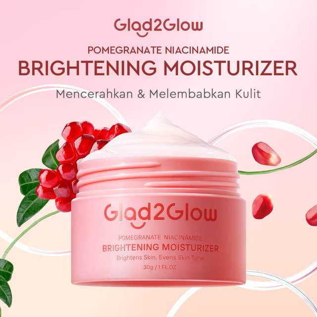 [100% ORI] Glad2Glow [ 1PC Persediaan ] Moisturizer