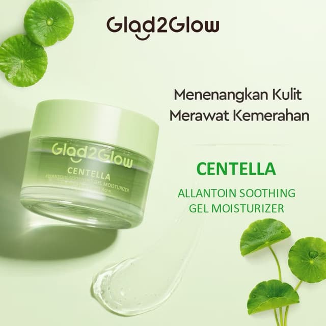 [100% ORI] Glad2Glow [ 1PC Persediaan ] Moisturizer - 5