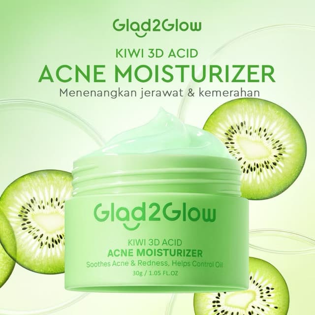 [100% ORI] Glad2Glow [ 1PC Persediaan ] Moisturizer - 7