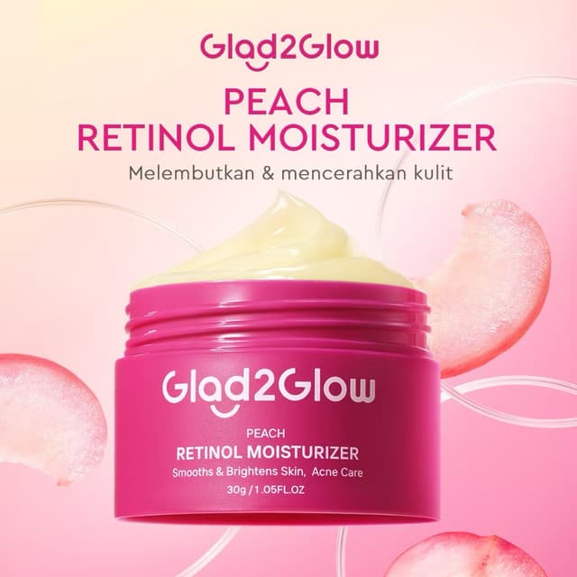 [100% ORI] Glad2Glow [ 1PC Persediaan ] Moisturizer - 3