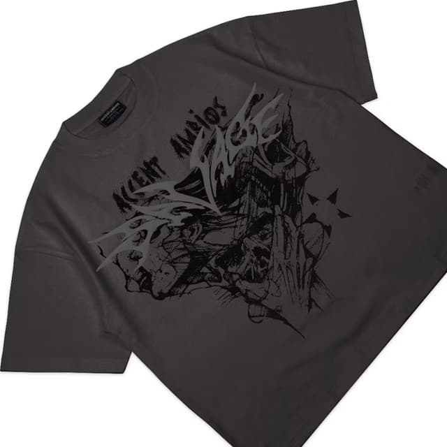 AccentAmbios Kaos Boxy Oversized Savage Abu Tua - Katun Combed 20s