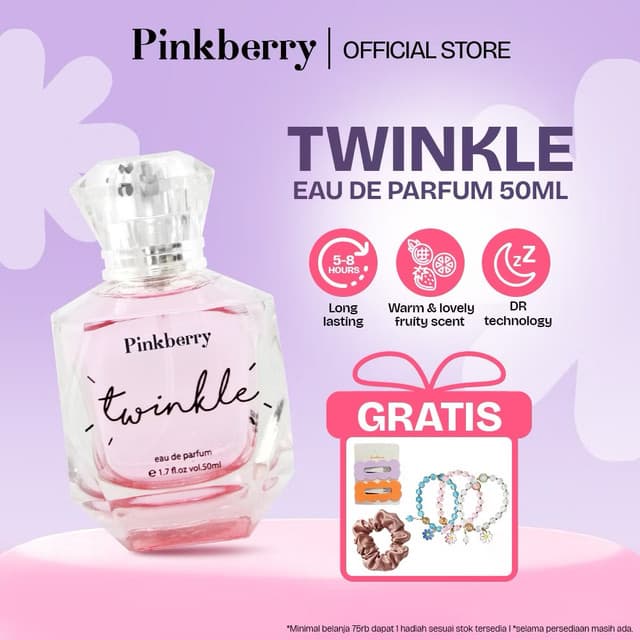 PINKBERRY Eau de Parfum Twinkle 50ml - Parfum wanita